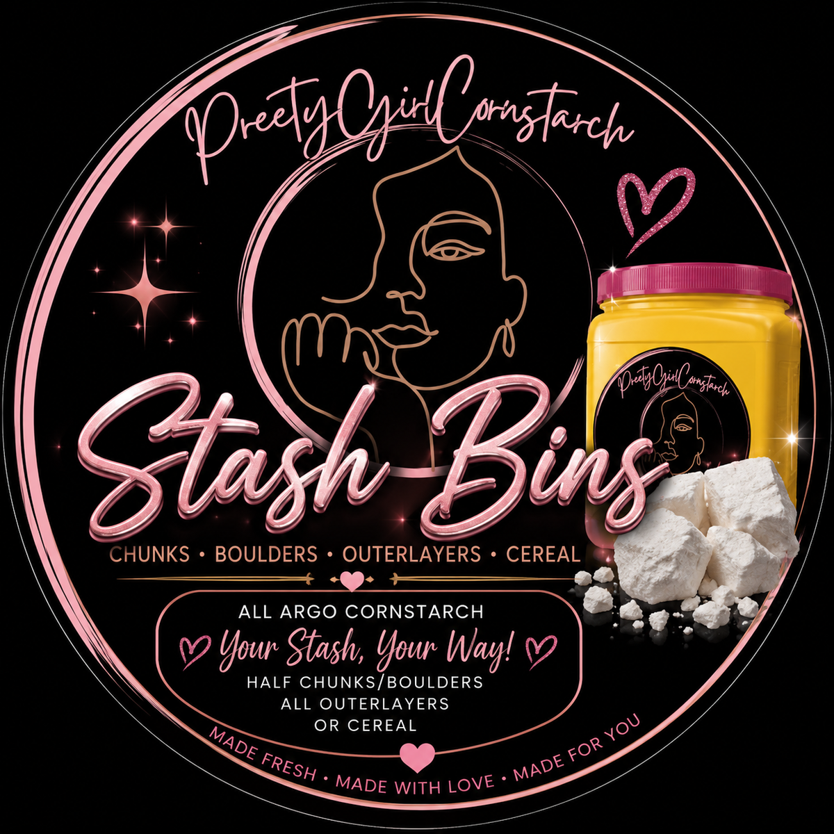 PreetyGirl Stash Bin